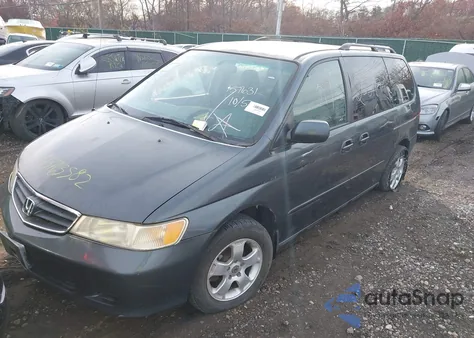 2003 Honda Odyssey Ex из США, поврежденный, VIN 5FNRL18623B157631
